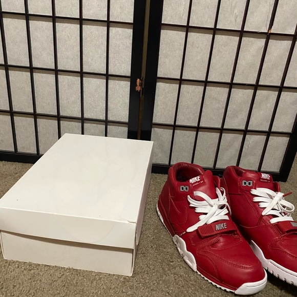 Nike Air Trainer 1 Fragment Design Gym red Size 10 - Picture 7 of 7